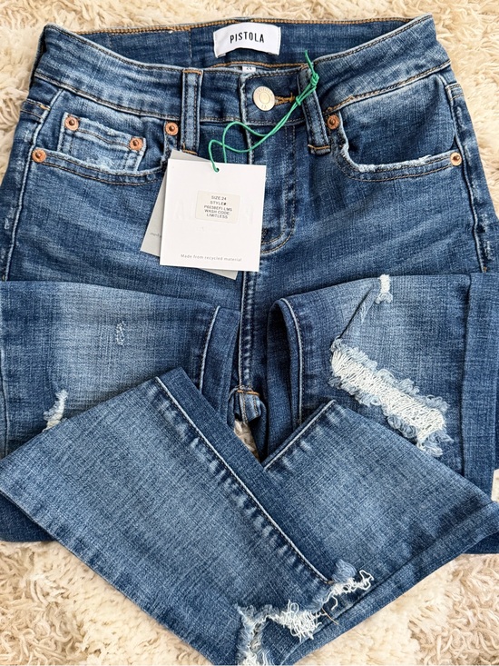 pistola Denim - NWT Pistola Audrey Mid Rise Skinny Jeans ~ Size 24 Retail $148